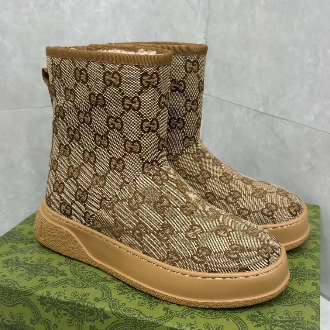 New Thick soled Old Flower Warm Snow Boots