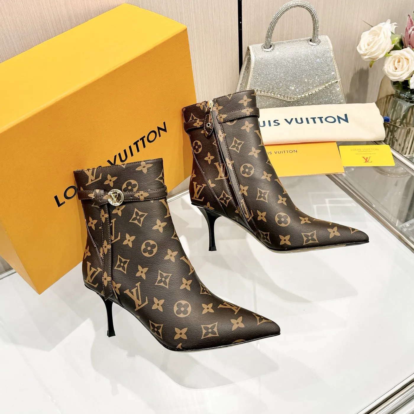 Latest High Heeled Ankle Boots for Ladies