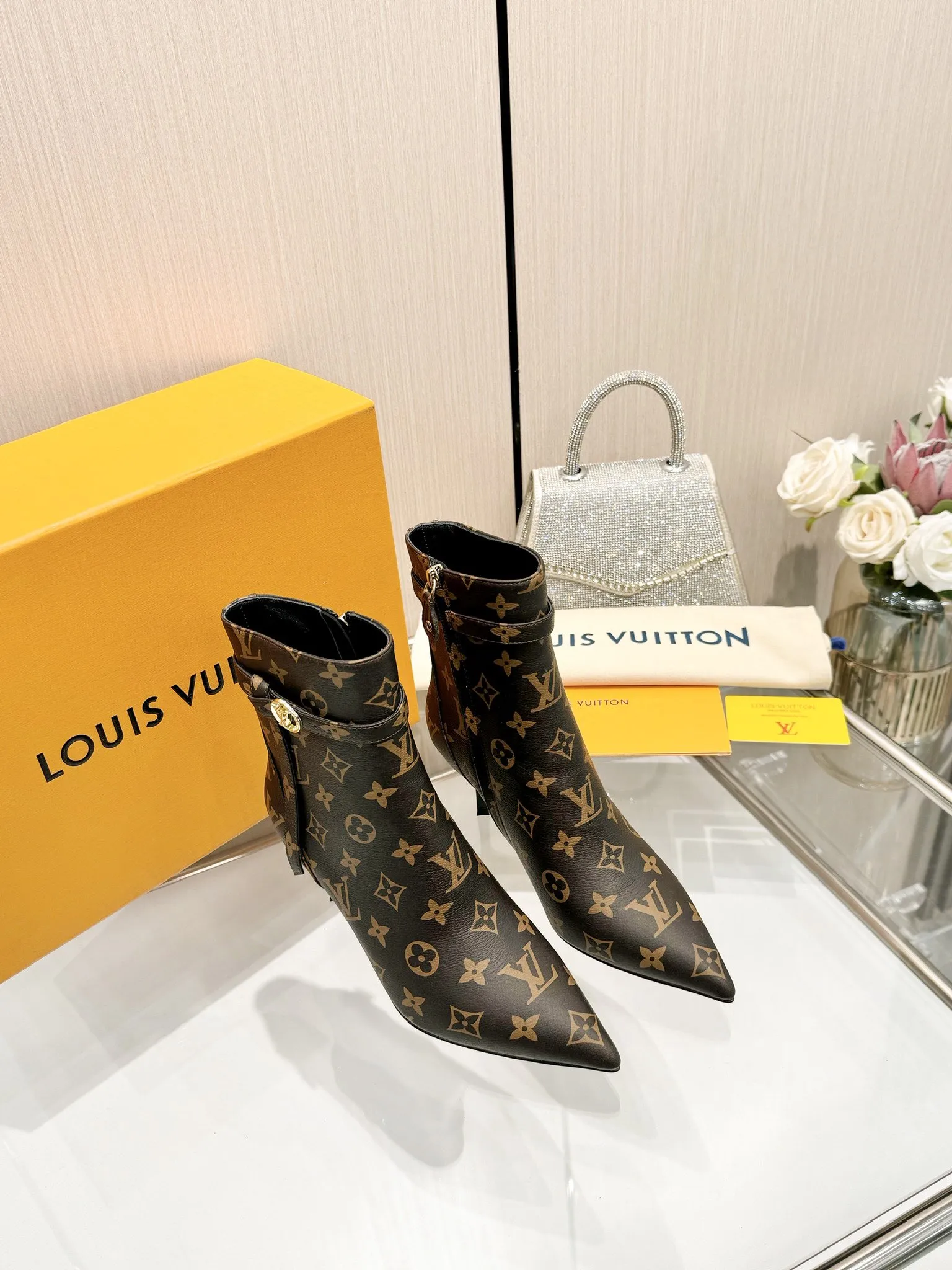 Latest High Heeled Ankle Boots for Ladies