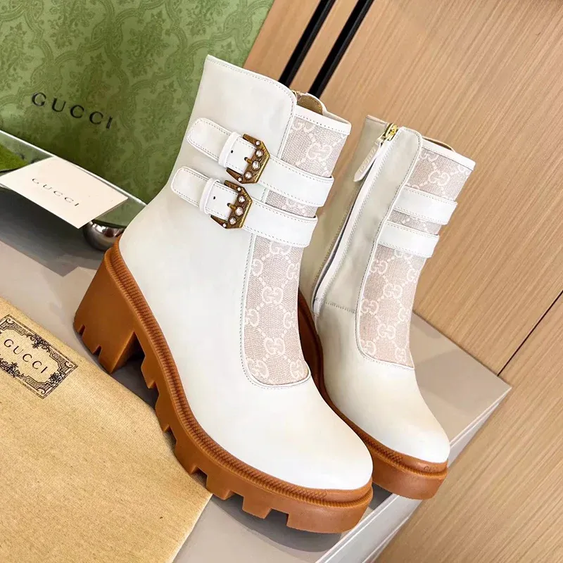 Retro British style ankle boots