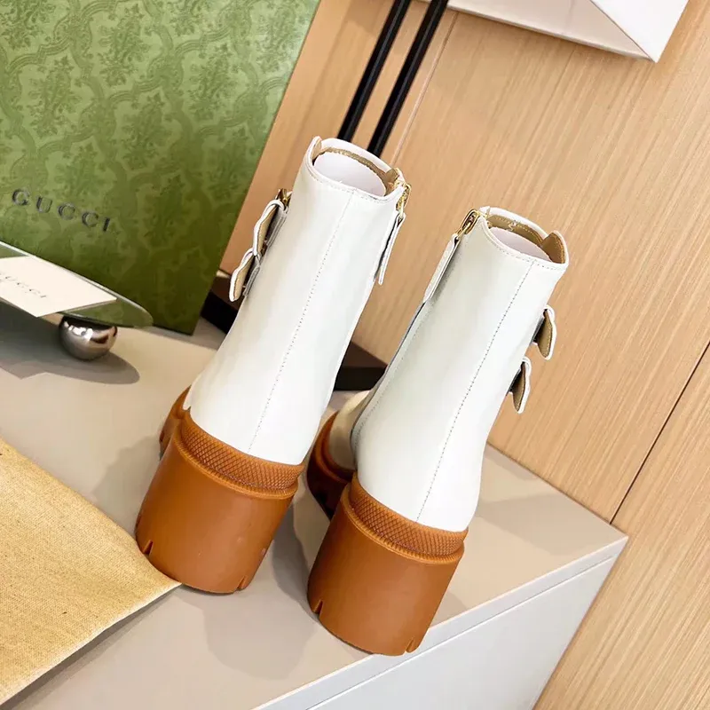 Retro British style ankle boots