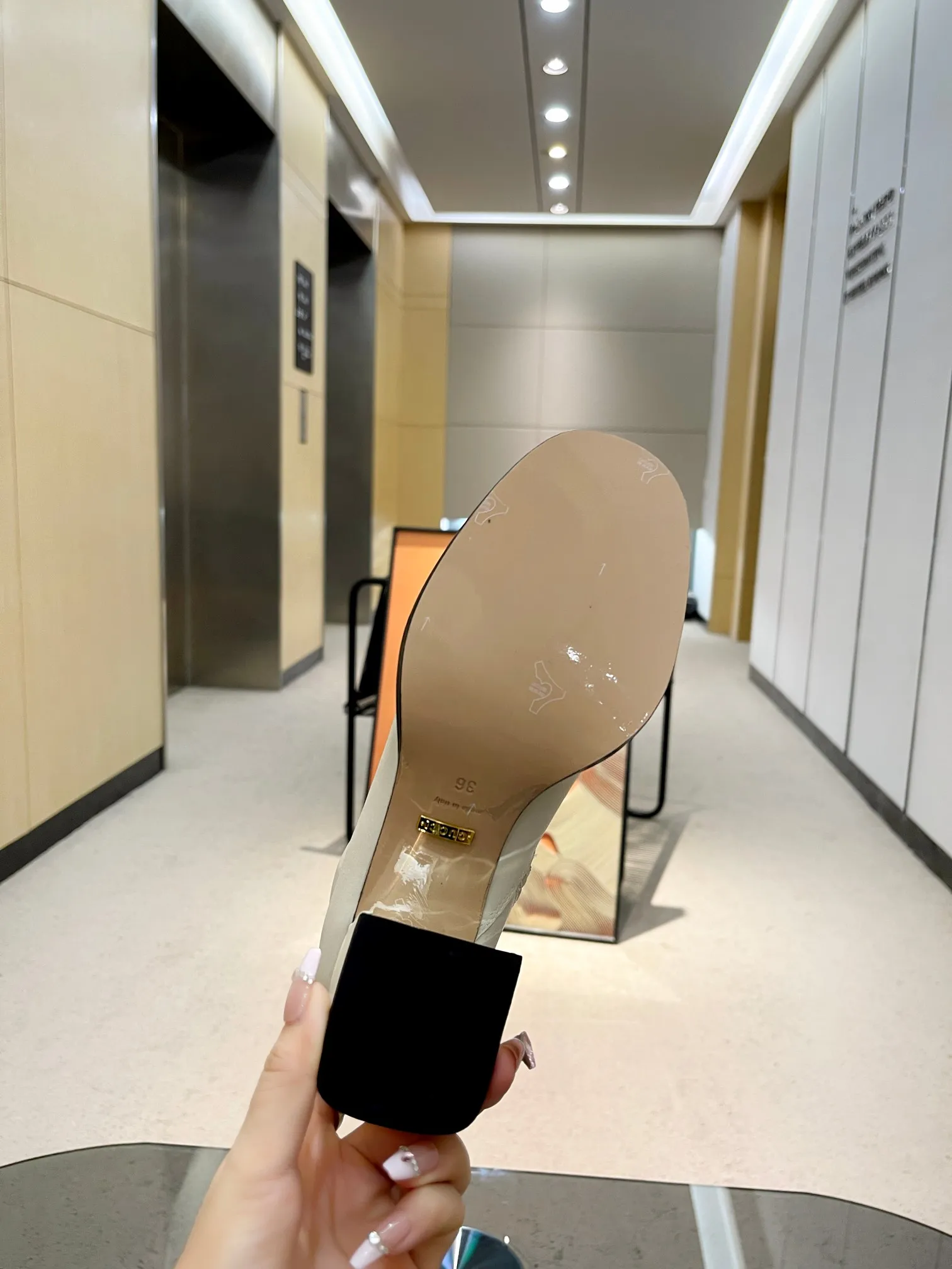 New Luxury Metal buckle high heel ankle boots