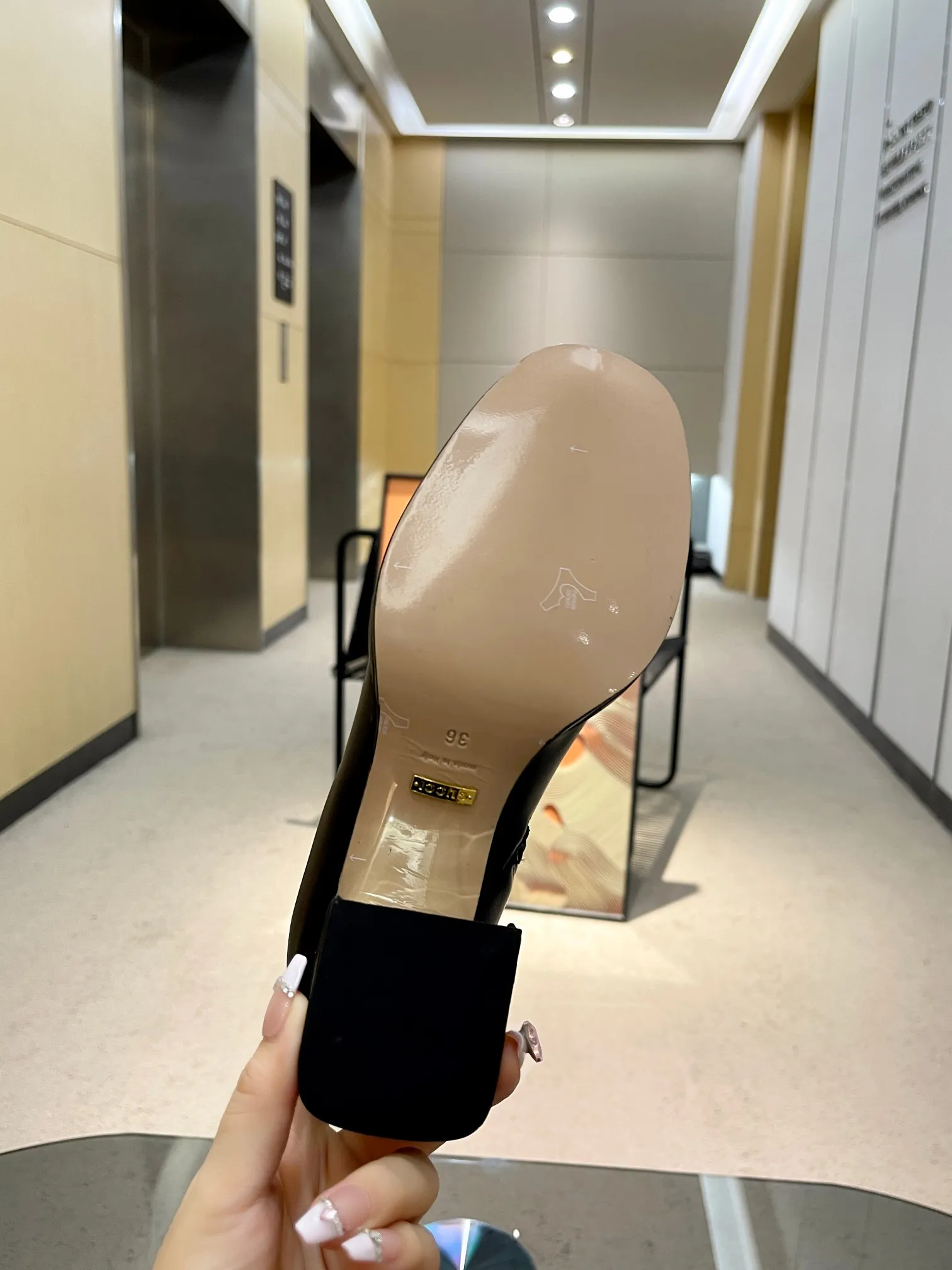 New Luxury Metal buckle high heel ankle boots