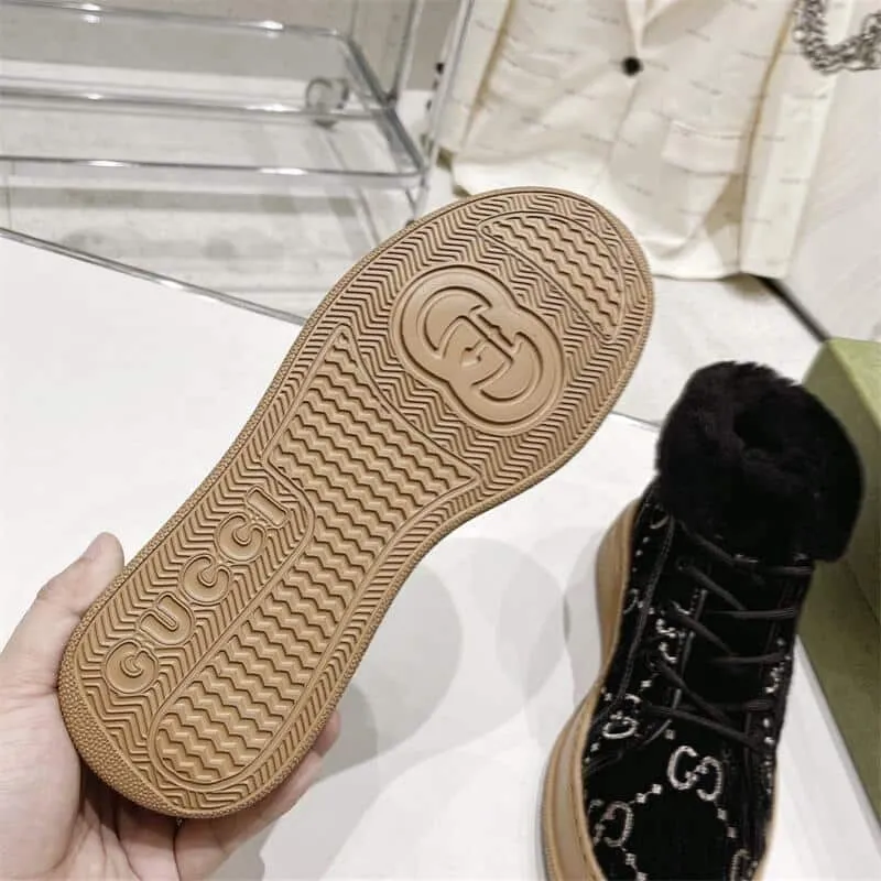 Women Lamb Fur Snow Boots