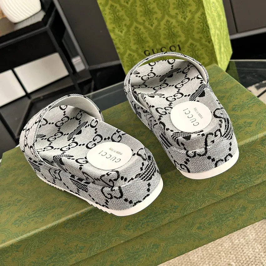 New arrival old flower thick-soled slippers