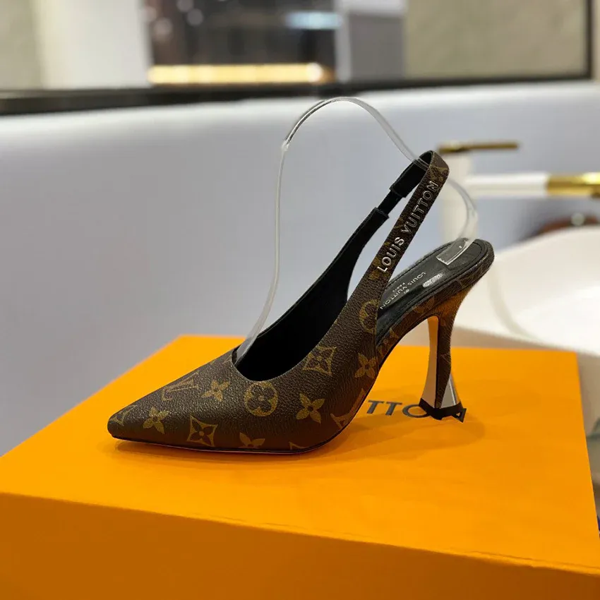 Luxury presbyopia classic high-heeled sandals