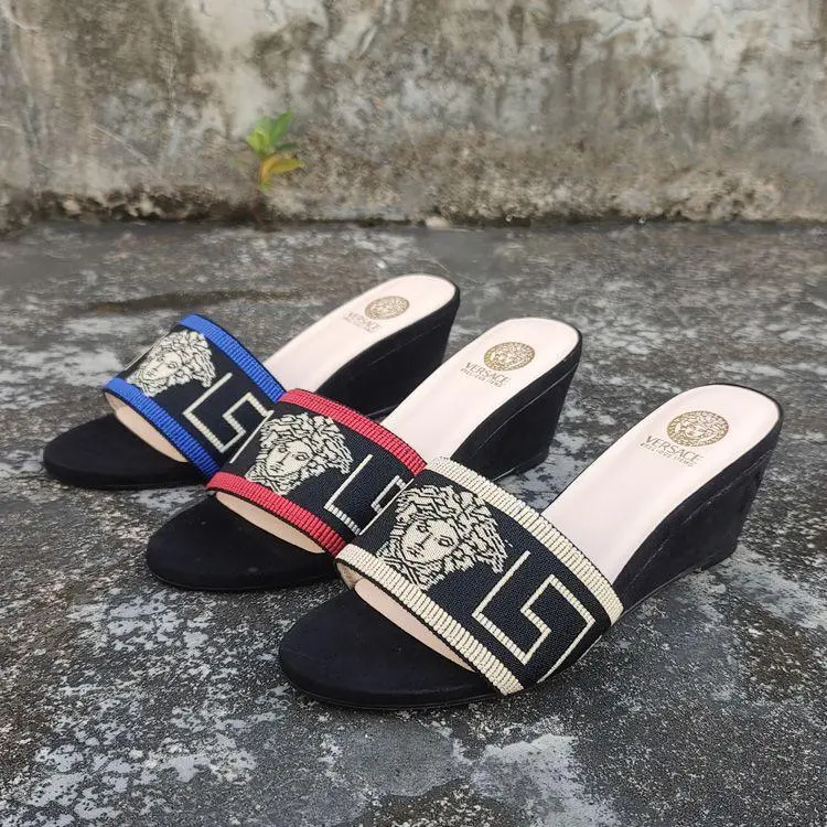 Fashion Daily Wear All-match Wedge Slippers