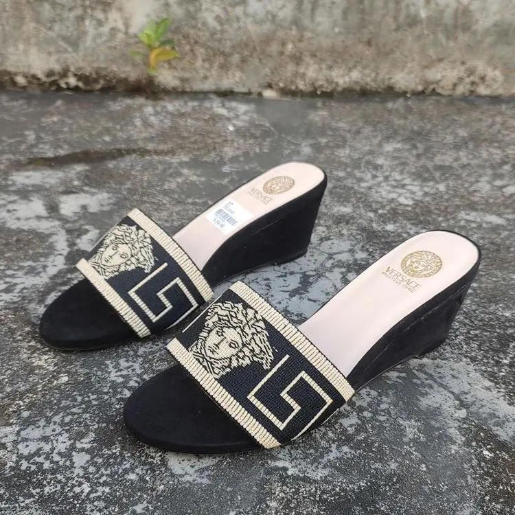 Fashion Daily Wear All-match Wedge Slippers