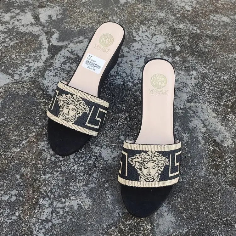 Fashion Daily Wear All-match Wedge Slippers