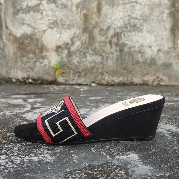 Fashion Daily Wear All-match Wedge Slippers