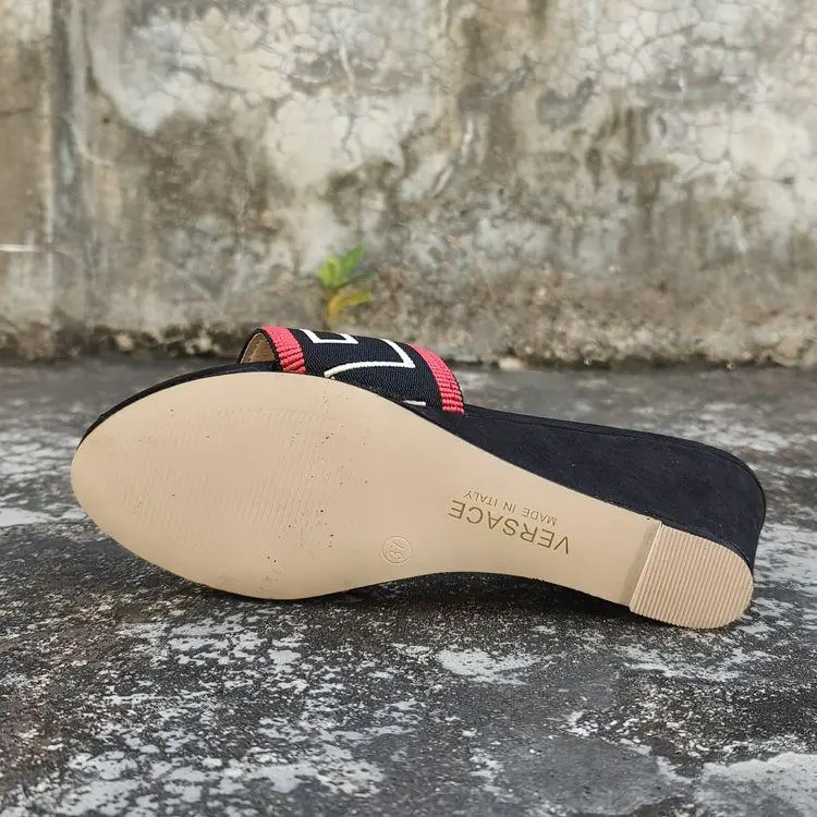 Fashion Daily Wear All-match Wedge Slippers