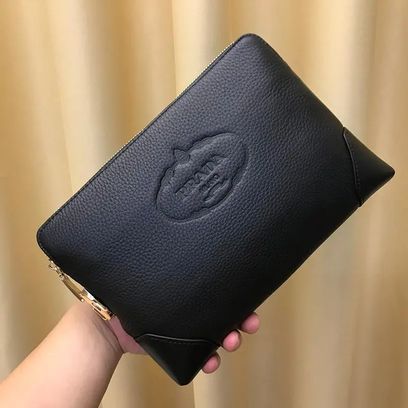 New Fashion Men's Handheld Leather Bag