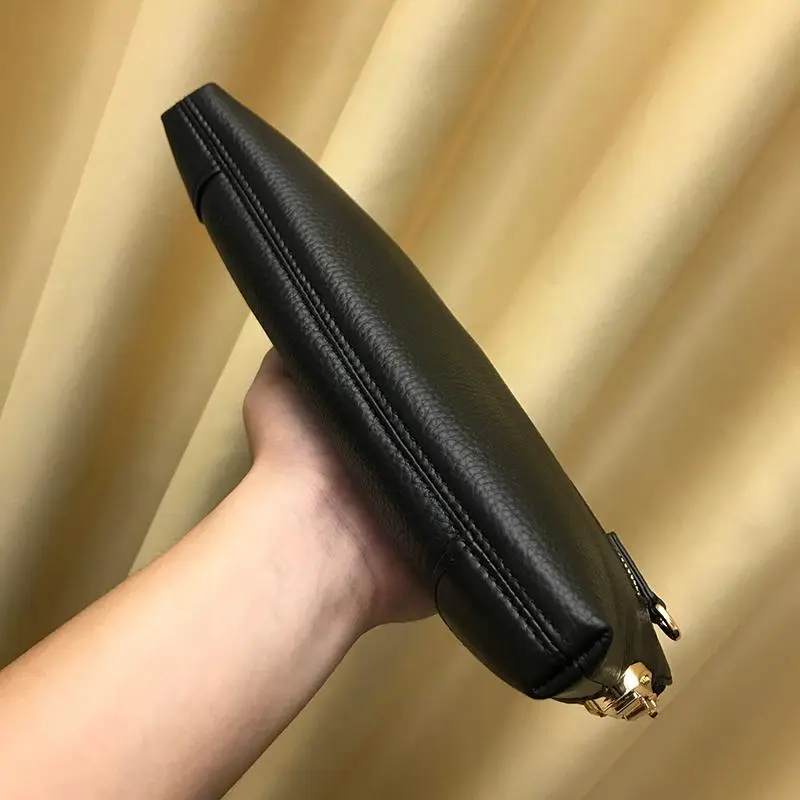 New Fashion Men's Handheld Leather Bag