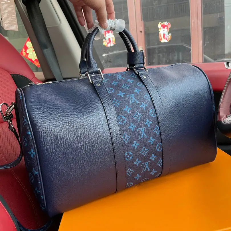 New Fashion Dark Blue Design Luggage Bag