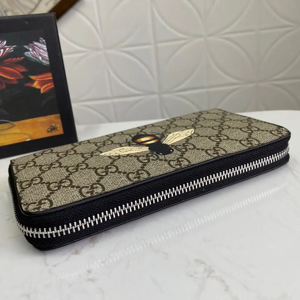 New wallet men's new long wallet men's leather wallet