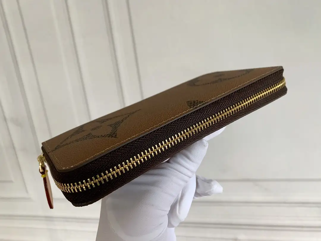 Printed Canvas Edition Zip Coin Purse