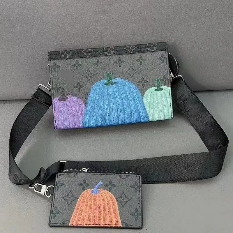 Classic versatile one shoulder crossbody bag