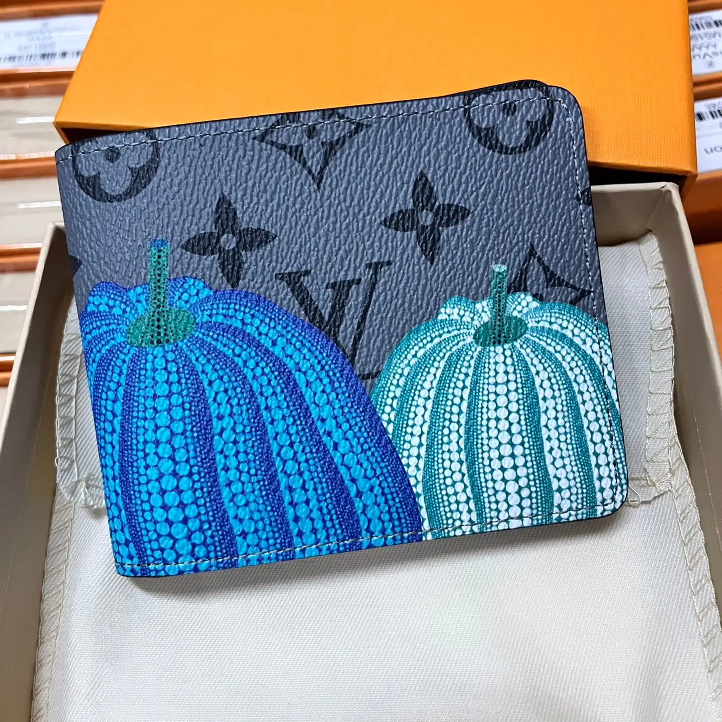 New Trend Pumpkin Printed Wallet