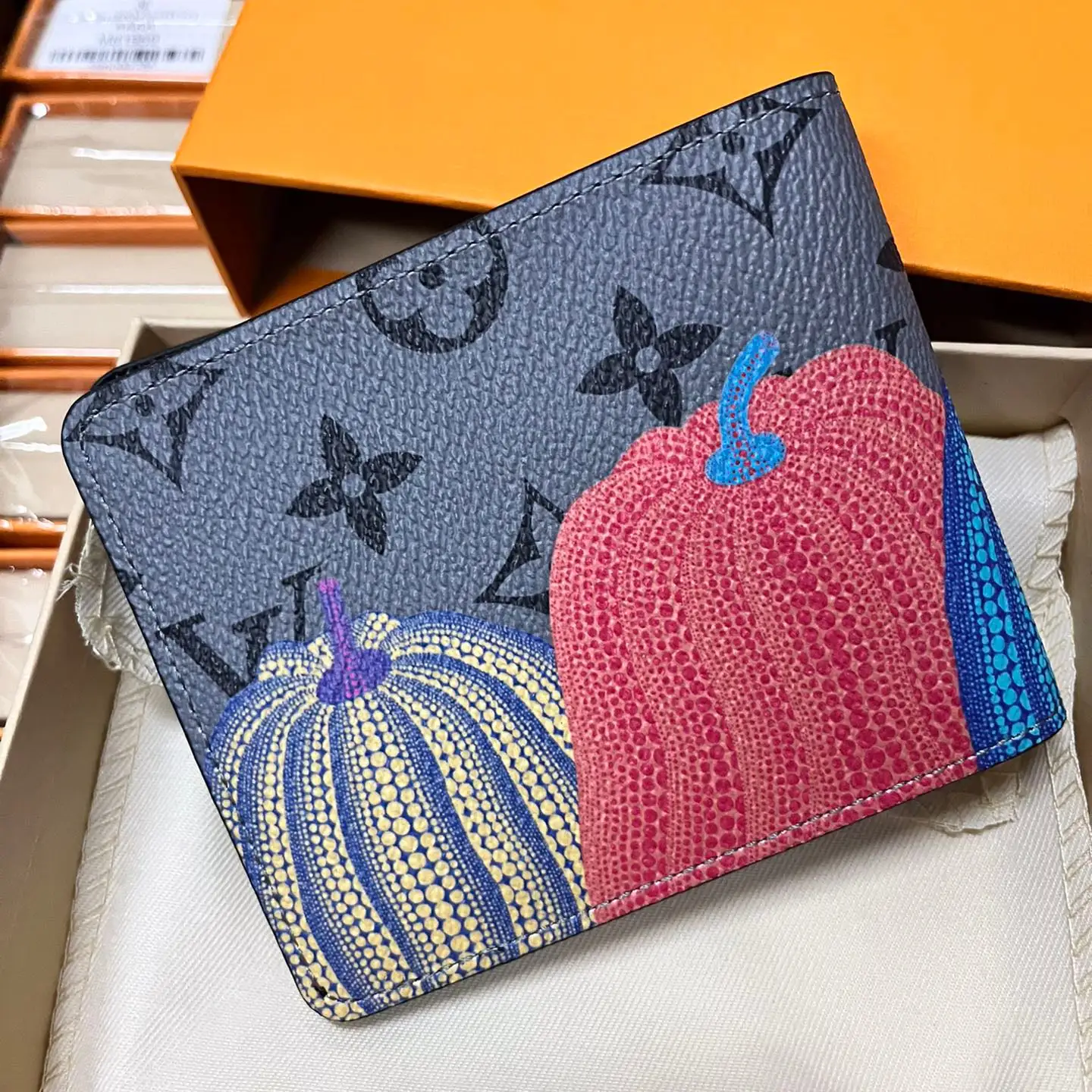 New Trend Pumpkin Printed Wallet