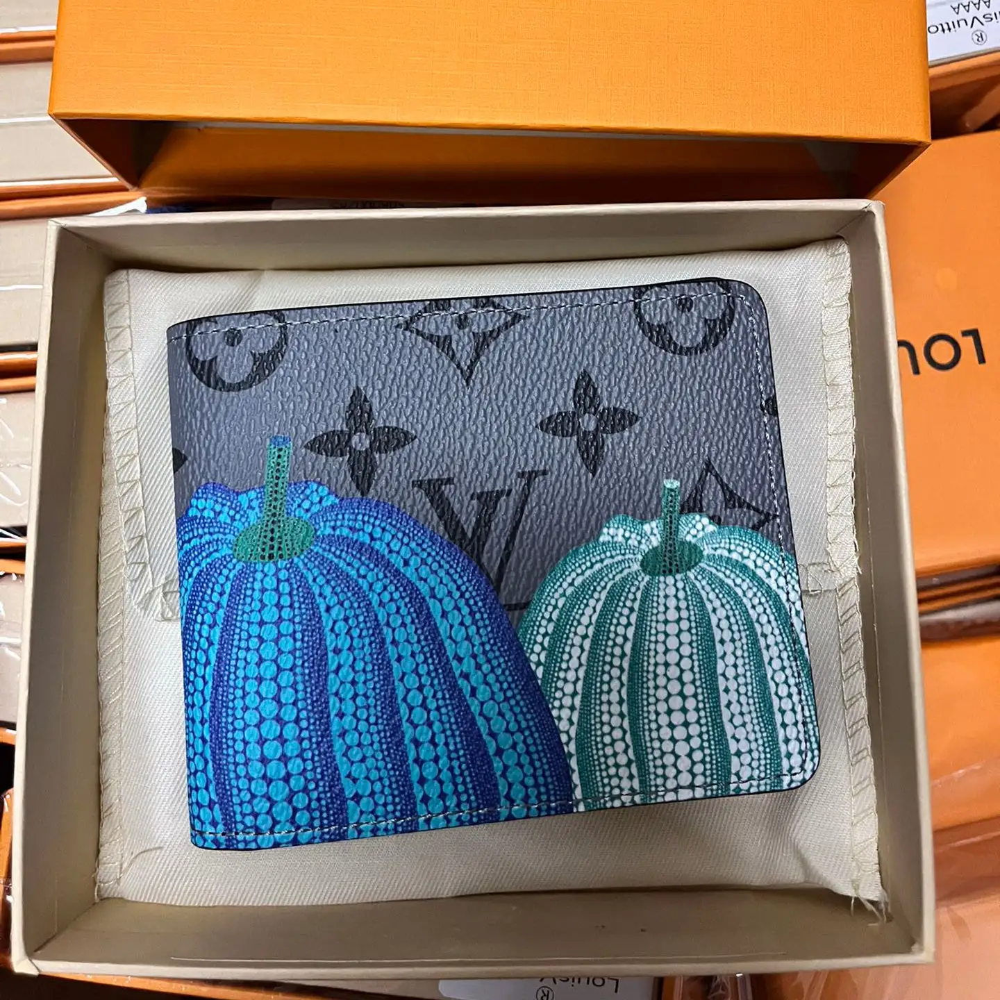 New Trend Pumpkin Printed Wallet