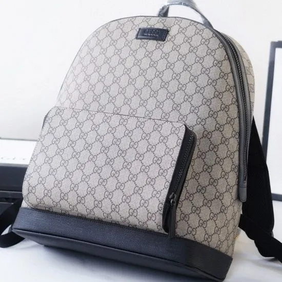 New men's shoulder printed backpack