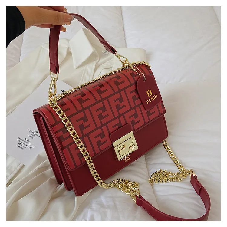 Fashionable one shoulder crossbody messenger bag