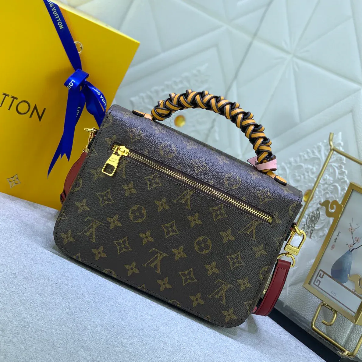 Messenger Bag Woven Tote Bag