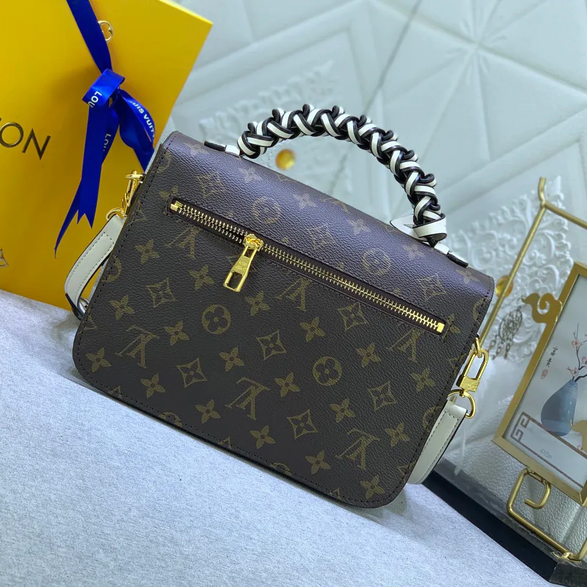 Messenger Bag Woven Tote Bag