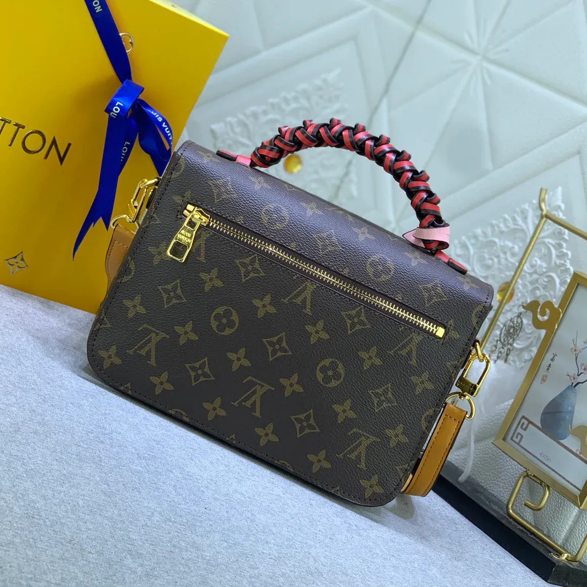 Messenger Bag Woven Tote Bag