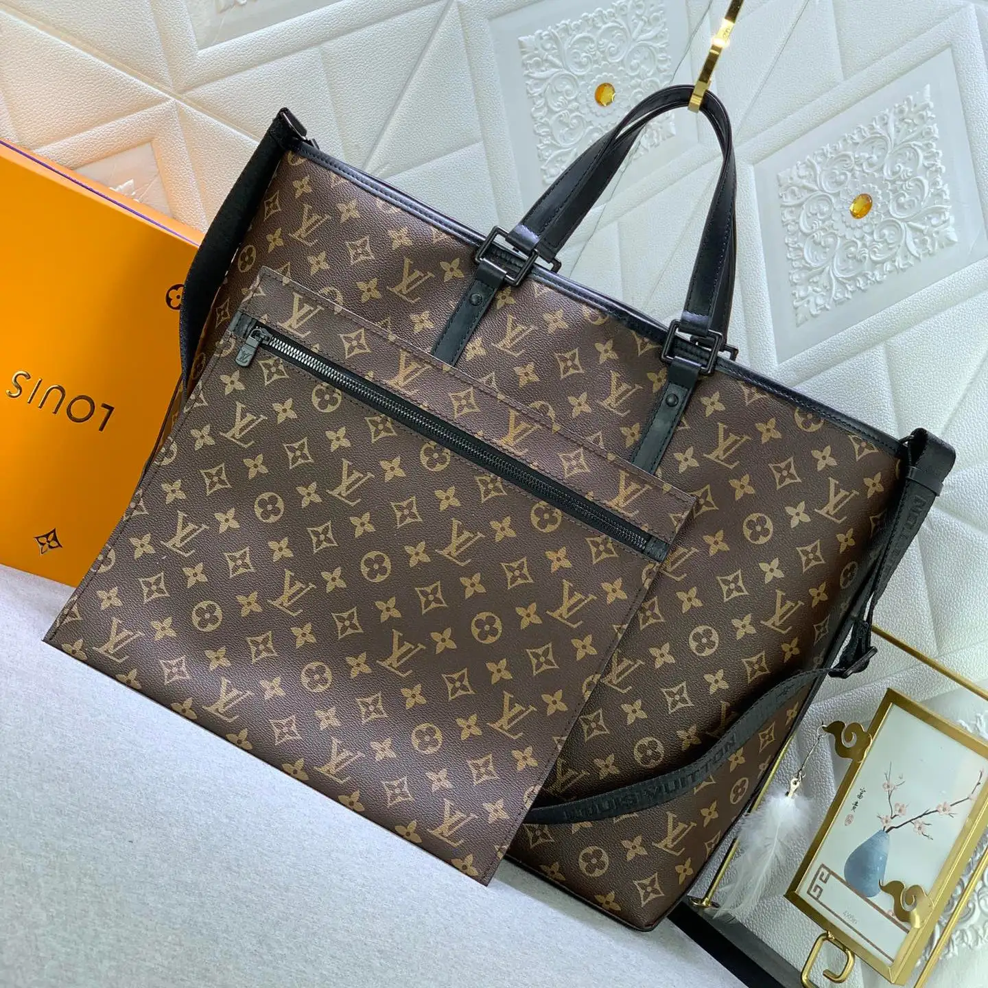 Luxury Classic Old Flower Handbag