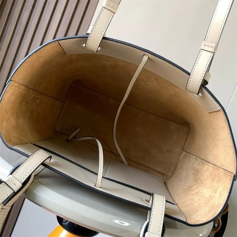 Anagram Medium Leather Tote Bag