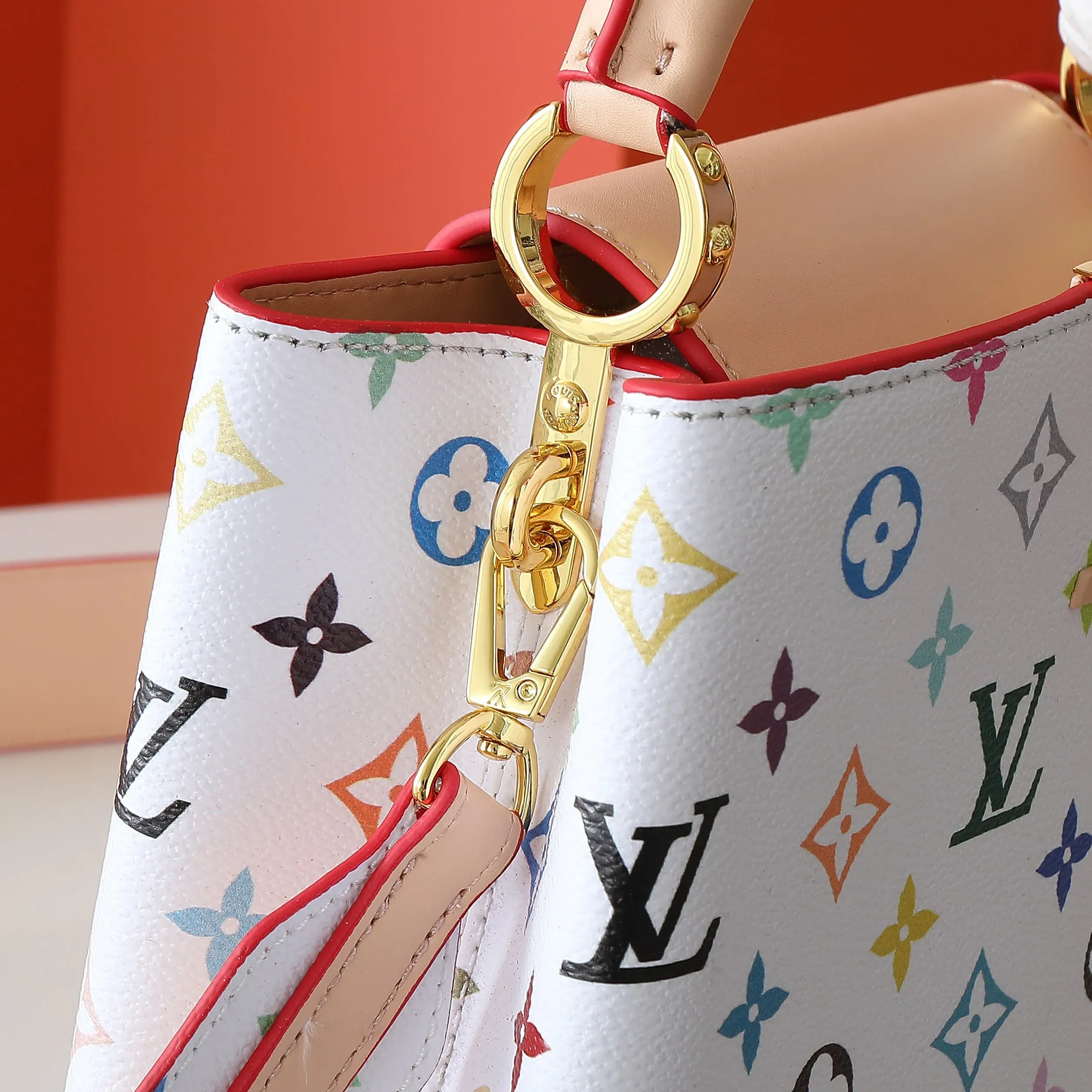 Litchi Wristlet Flap Head Women's Crossbody Bag