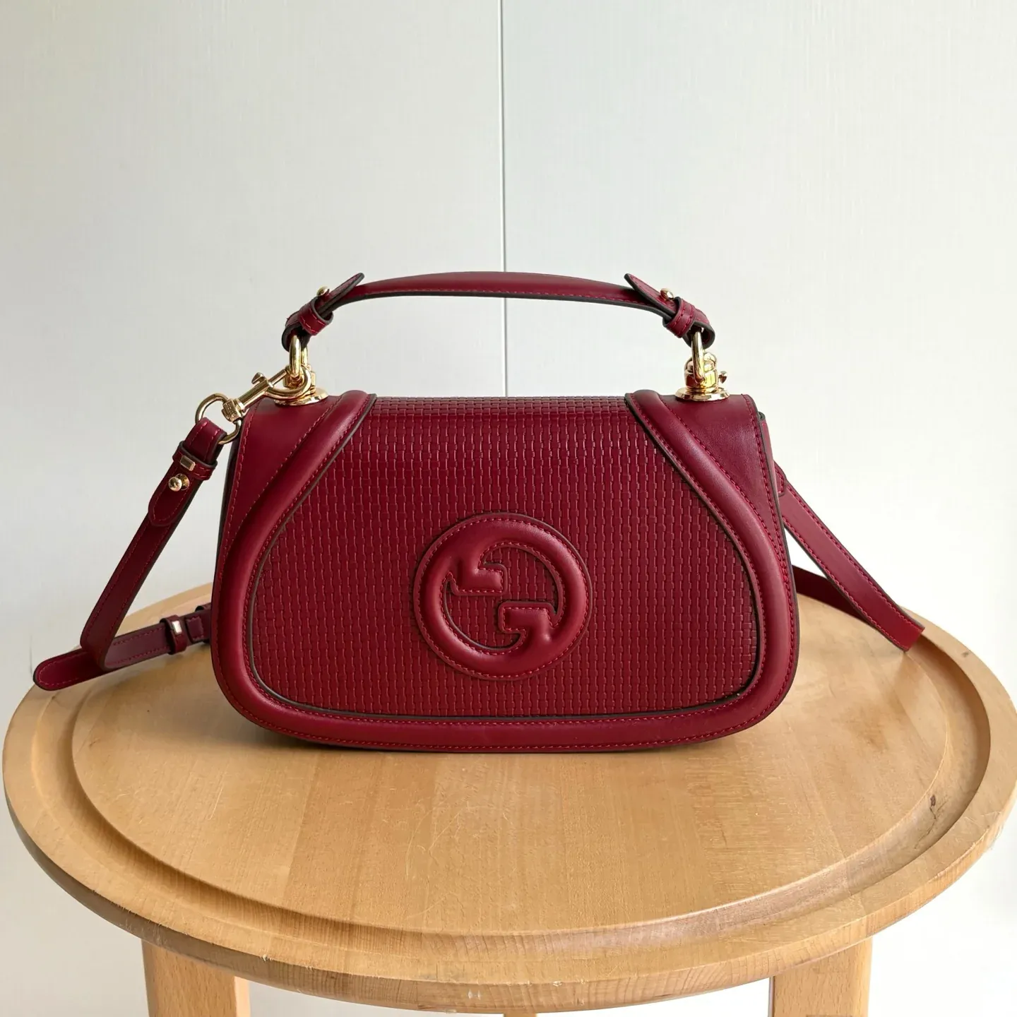 New Saddle Flap Woven Bag