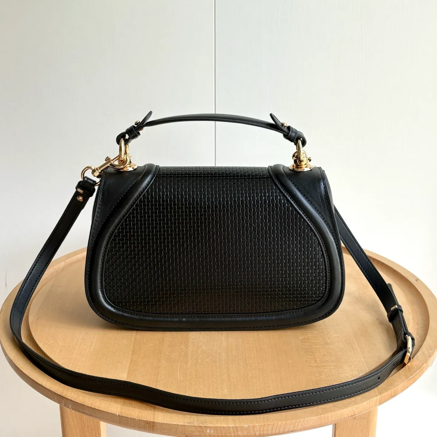New Saddle Flap Woven Bag