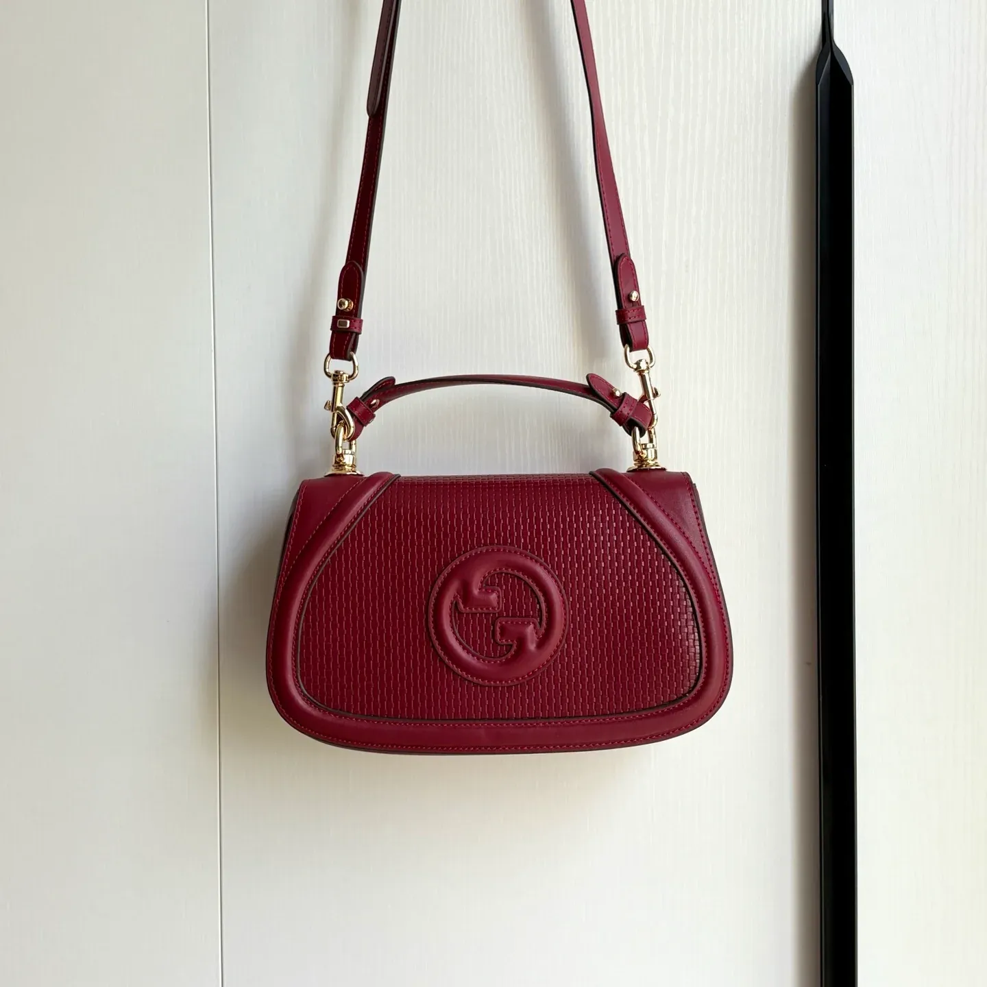 New Saddle Flap Woven Bag