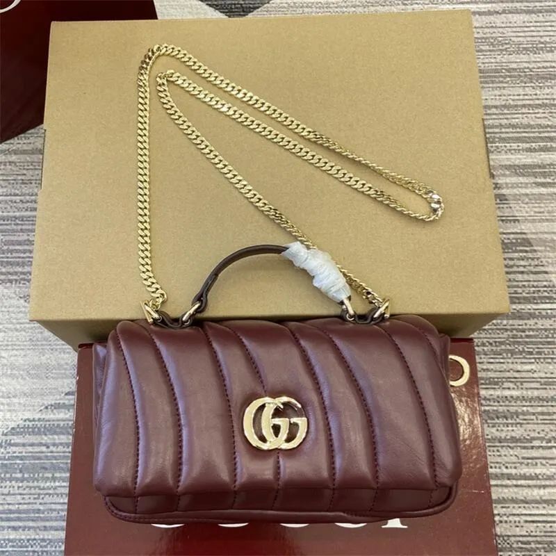 Milano Padded Quilted Leather Handbag