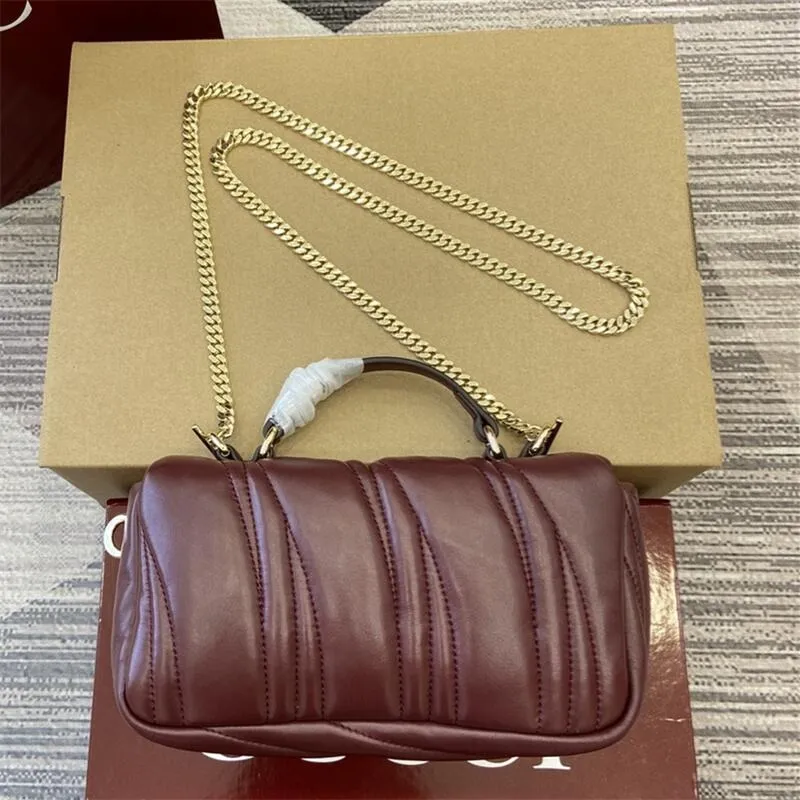 Milano Padded Quilted Leather Handbag