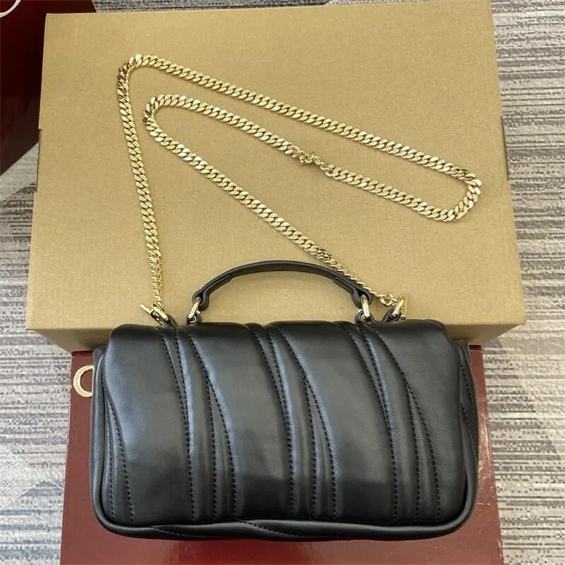 Milano Padded Quilted Leather Handbag