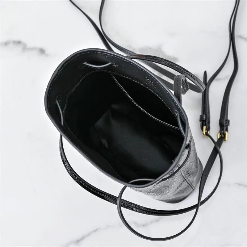 Naplak Patent Leather Pouch