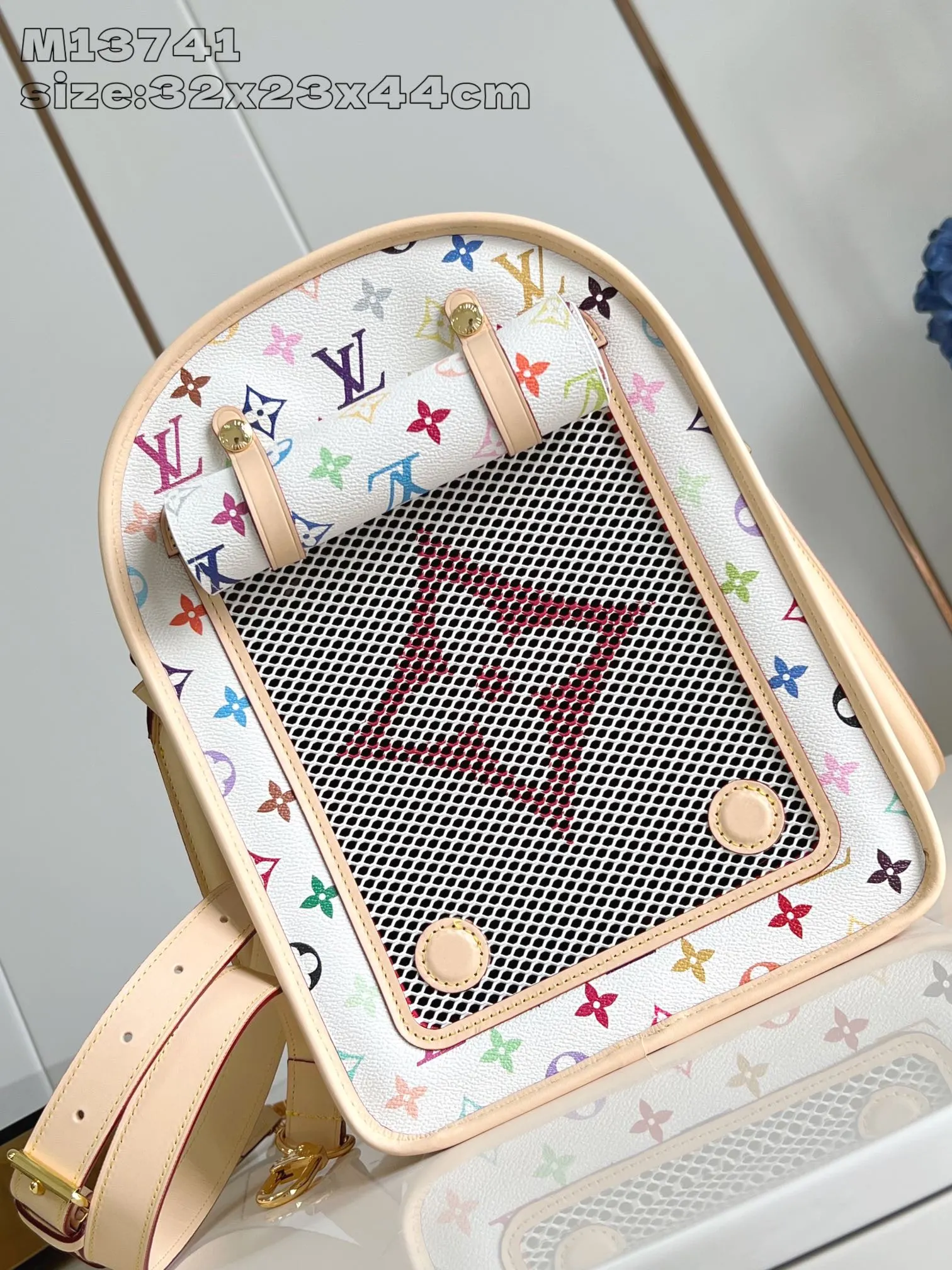 New White Color Breathable Pet Bag