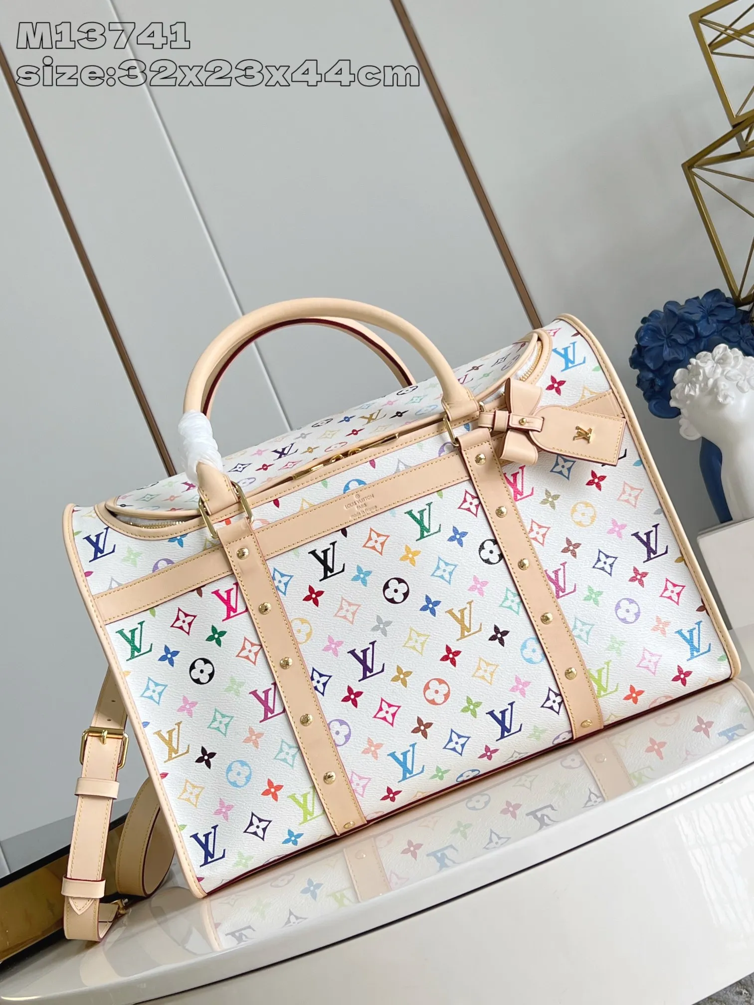 New White Color Breathable Pet Bag