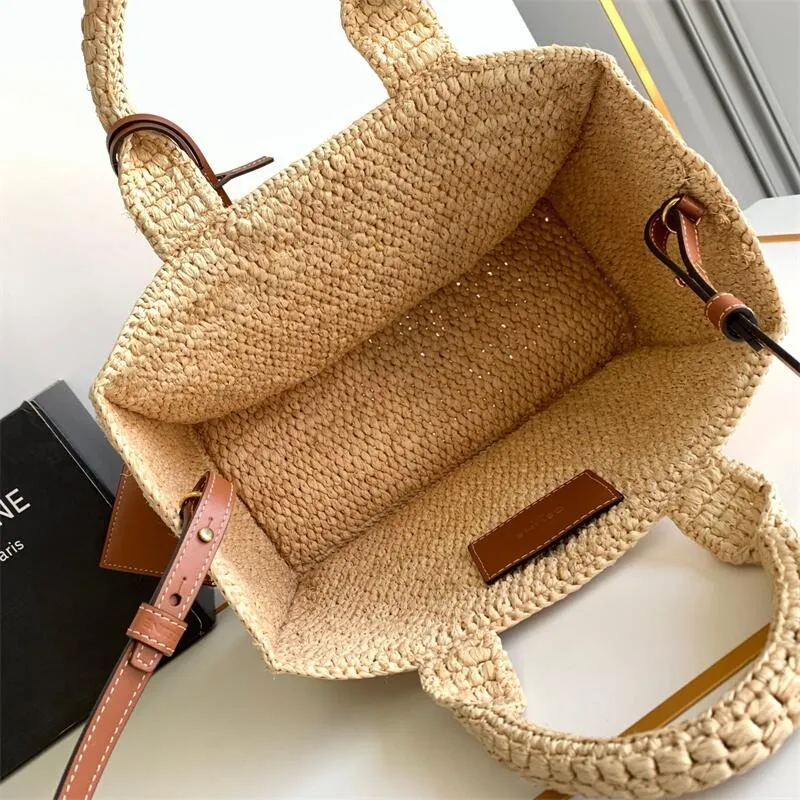 Raffia Cabas Thais-Neutrals Handbag