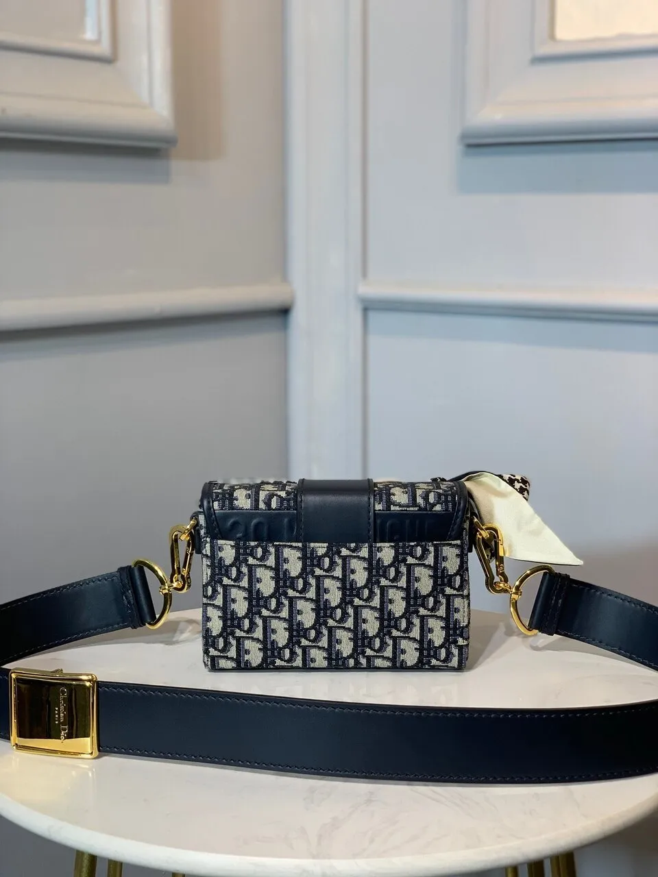 Montaigne Box Bag Blue Oblique For Women