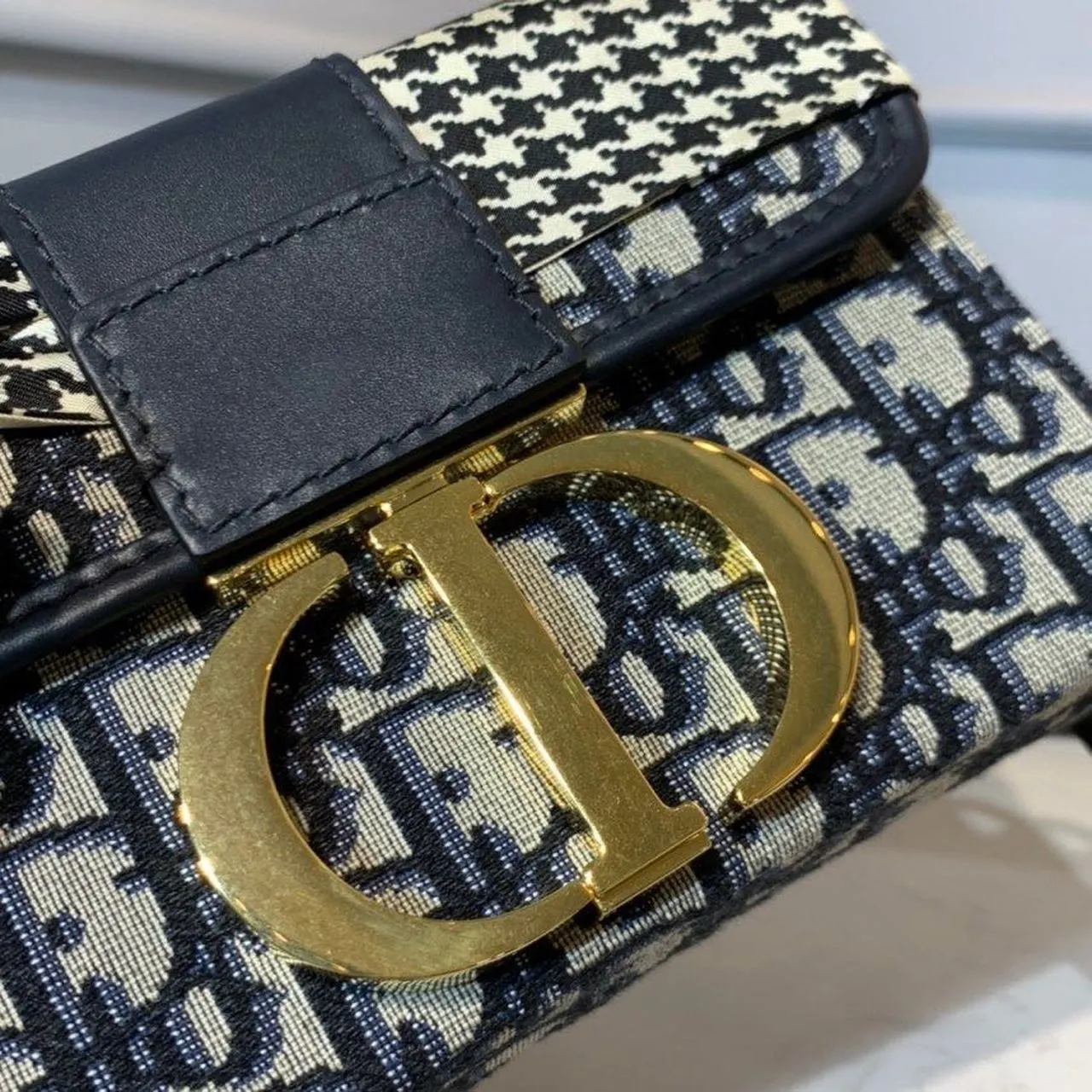 Montaigne Box Bag Blue Oblique For Women