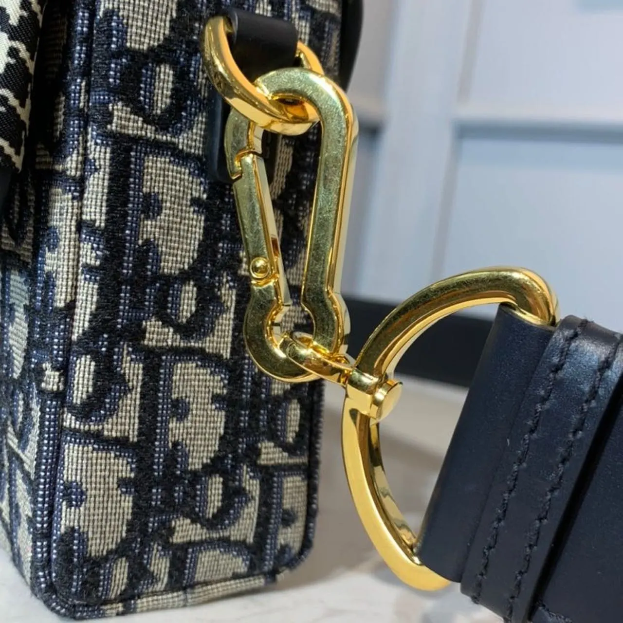 Montaigne Box Bag Blue Oblique For Women