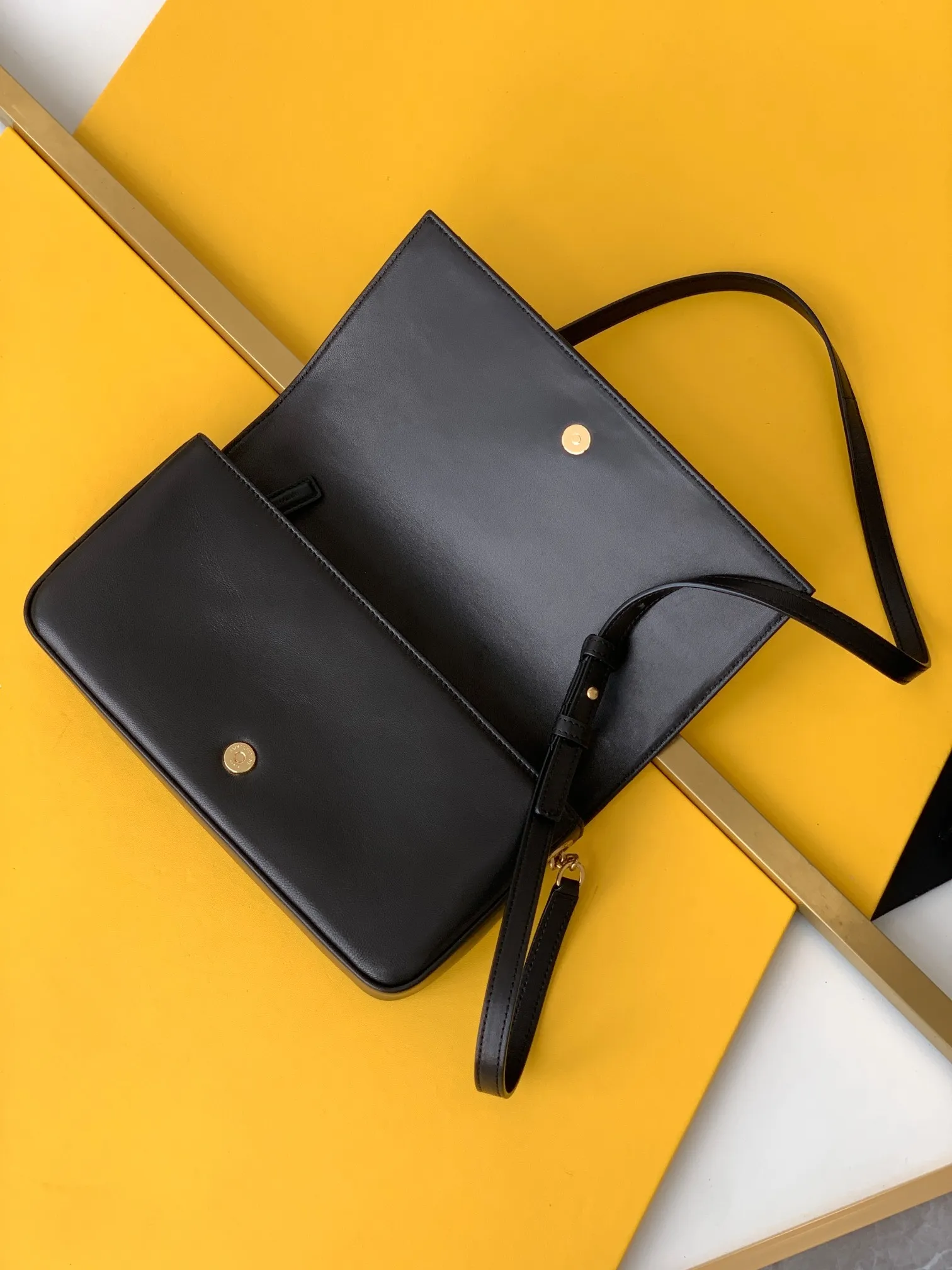 Chain Bag Black With Gold Hardware For Women