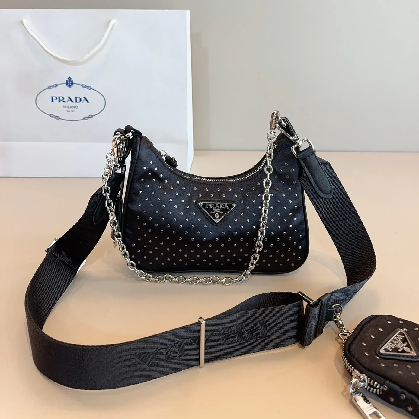 hobo 2 in 1 crossbody bag