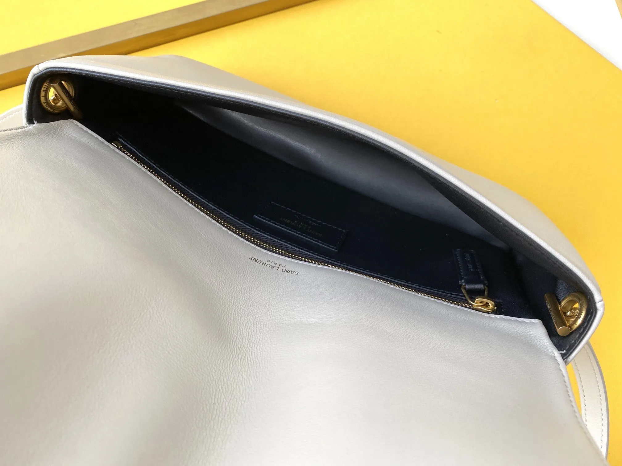 Kate 99 Chain Bag White With Gold Hardware For Women