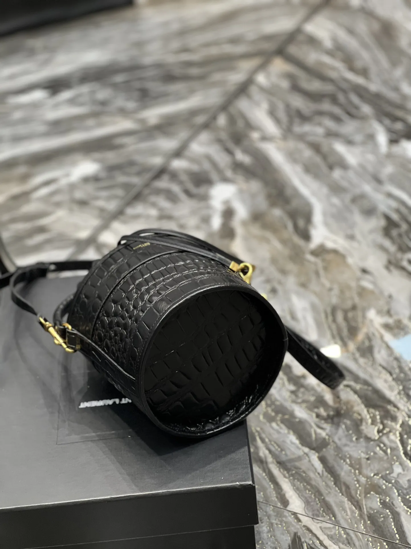 Small Bucket Bag Black For Women