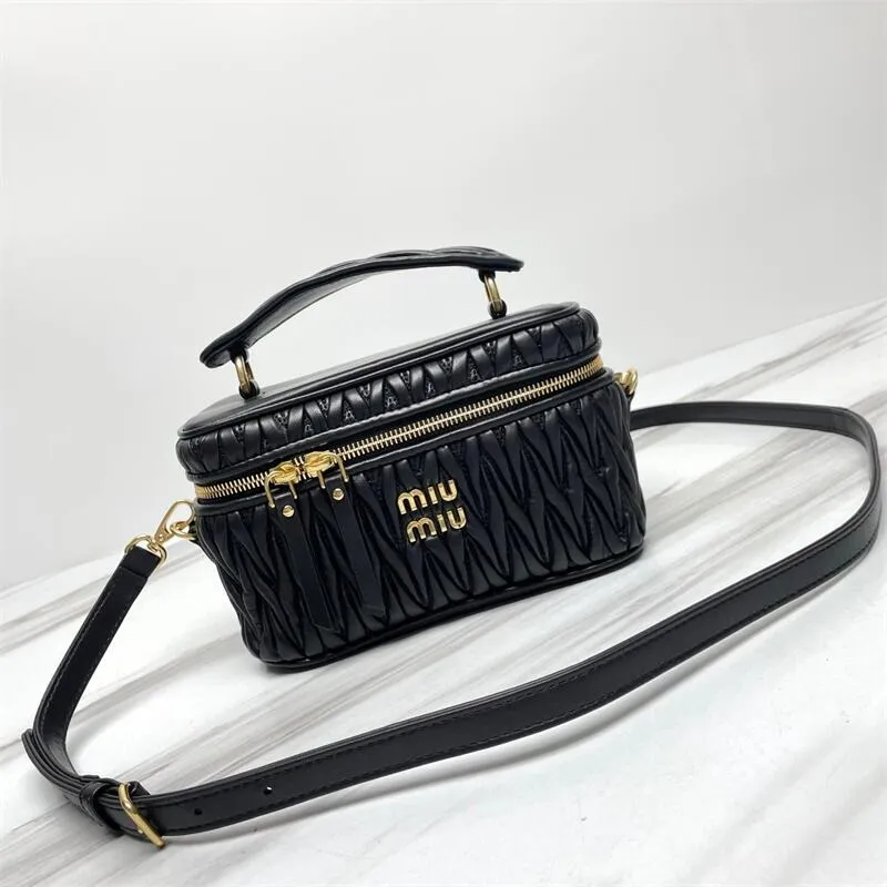 Medium Matelassé Nappa Leather Handbag